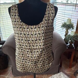 Tiered Women's Patterned Top